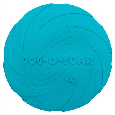 Rubber frisbee dog 0 soar assorti