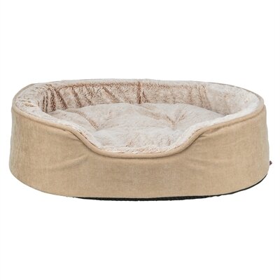 Trixie vital hondenmand lino soft ovaal beige / creme