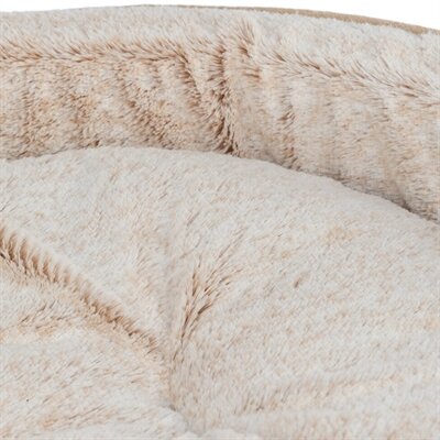 Trixie vital hondenmand lino soft ovaal beige / creme