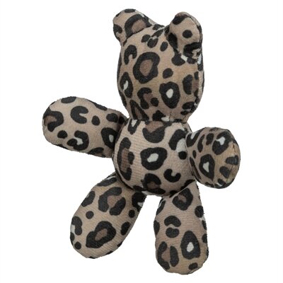 Trixie beer pluche panterprint met kattenkruid / catnip assorti