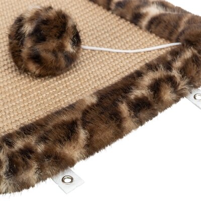 Trixie krabmat leo panterprint bruin