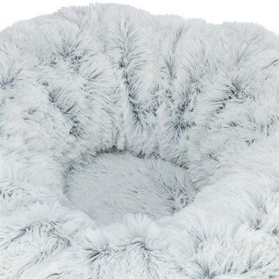 Trixie harvey pluche speeltunnel / donut wit / grijs