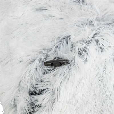 Trixie harvey pluche speeltunnel / donut wit / grijs