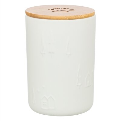 Trixie snackpot keramiek wit