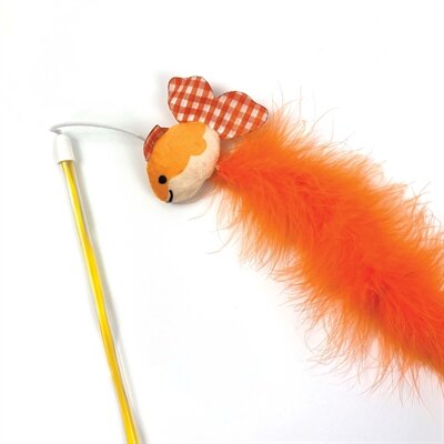 Happy pet tabby patch kattenhengel goudvis oranje