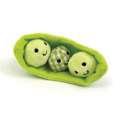 Happy pet tabby patch erwten met catnip