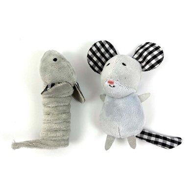 Happy pet tabby patch muizen