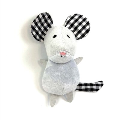 Happy pet tabby patch muizen