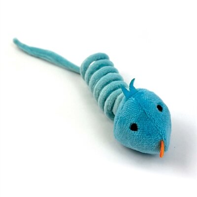 Happy pet tabby patch vogel blauw