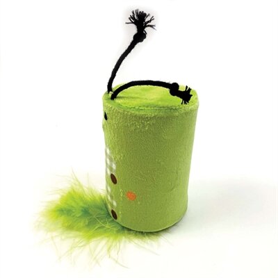 Happy pet tabby patch rups ratel en roller groen