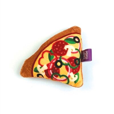 Happy pet tabby patch fast food met catnip assorti