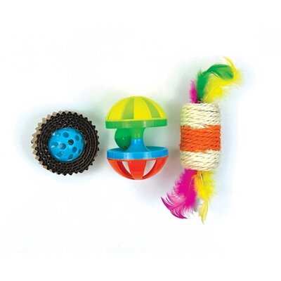 Happy pet tabby patch ratel / roller / krabspeeltje