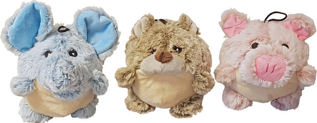  Supersoft Speelgoed hond - 17 cm