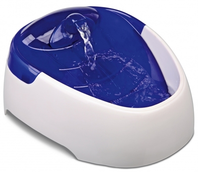 Een computer gebruiken Normaal Kalksteen Trixie drinkfontein duo stream wit / blauw - Paws and Claws,  Dierenspeciaalzaak & Trimsalon