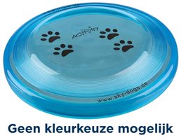 Trixie dog disc kunststof geschikt voor wedstrijden assorti
