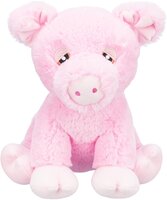 Trixie be eco varkentje edison pluche gerecycled roze