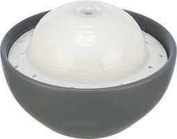 Trixie vital dome drinkfontein keramiek grijs / wit