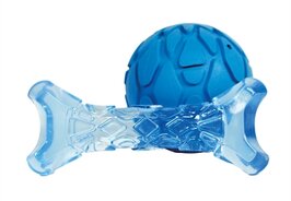 Fofos puppy bot en bal blauw