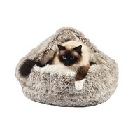 Croci kattenmand iglo gemeleerd beige / wit