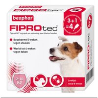 Fiprotec Hond 2-10kg 3+1 pipetten