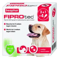 Fiprotec Hond 20-40kg 3+1 pipetten
